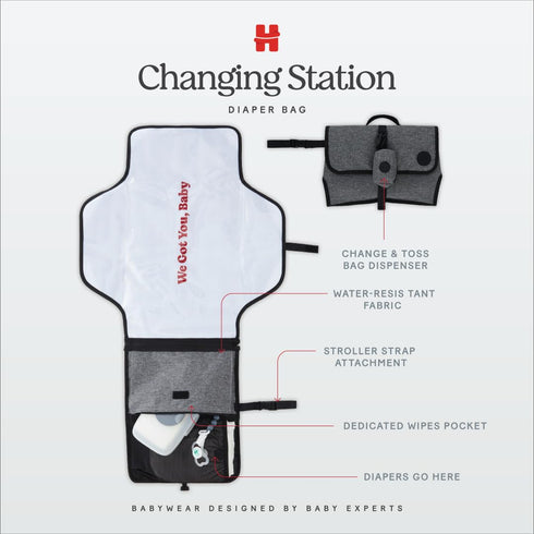 Portable Baby Changing Station for On-the-Go Parents