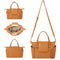 Omanmoli Small Diaper Bag,Mini Diaper Bag Tote, Leather Crossbody Diaper Clutch With