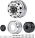 2pcs Metal Front Wheel Hubs Rims for 1/14 Tamiya Tractor Climbing Trailer RC Car Upgrade Parts