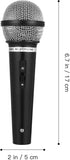 IMIKEYA Kids Microphone, Pretend Play Plastic Microphone for Birthday Favors, Costume Prop