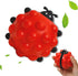 Anboor Pop Fidget Toy, 2 PCS Ladybug Squishies Sensory Bubble Popper Toys