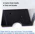 GSE 8 Deck Clear Acrylic Blackjack Discard Trays, Casino Grade Holder for Blackjack