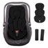 GFU Infant Car Seat Insert Head and Body Support, Reversible Newborn Insert