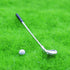 jojofuny Miniature Golf Club Balls Set, 1 Set of Dollhouse Golfing Club, Mini Golf Clubs for 1:12 Scale Dollhouse