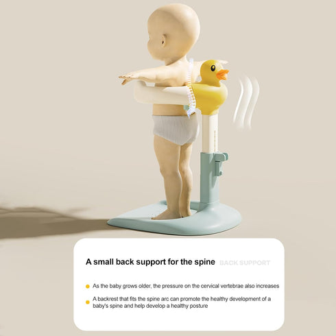 LINASHI 8-24 Baby Shower Standing,Adjustable Shower Toddler Anti-Slip Base Baby Shower Standing Support,Baby Bath Stand
