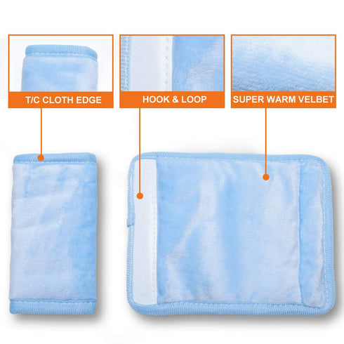 COOLBEBE Car Seat Straps Shoulder Pads, Super Soft Seat Belt Covers for All Car Seats & Strollers