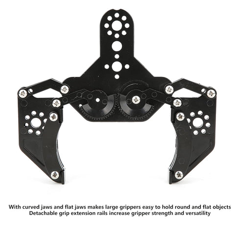 Standard Gripper Kit Durable Metal Industrial Robot Parts Dual Jaws Design 85mm Maximum Jaw Opening Distance for Industrial Robots