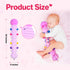 KMUYSL Baby Toys 0 to 12 Months, Musical Stuffed Animal Toys for 0-3-6-12 Months, Soft Sensory Toys with Crinkle and Rattles, Infant Tummy Time Toys Gifts for Newborn Boys Girls