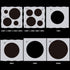 Auihiay 12 Holes Balloon Sizer Cube Box, Collapsible Plastic Measurement Tool for Decorations, Columns, Arches
