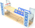 Set 2-Level Z MAYABBO Wooden Train Accessories Wood Railway Bridge for Railroad Tracks, Overpass Compatible for All