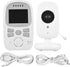 Matybobe Wireless Baby Monitor with Camera, 2.4in LCD Display, 2-Way Communication, Temperature Display, Night Vision,