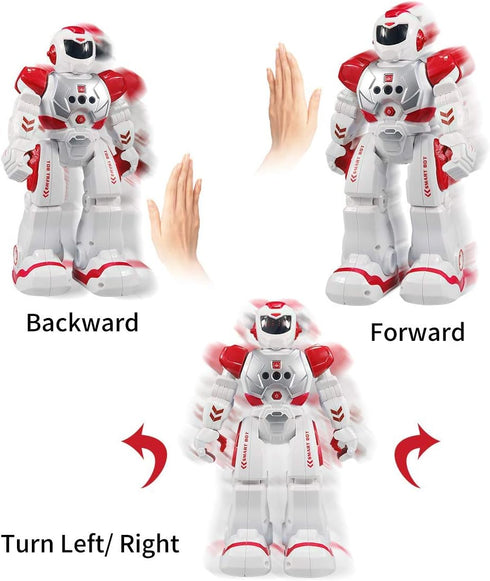 Programmable Remote Control Robots for Kids,Intellectual Gesture Sensor RC Robot Toys with Infrared Controller,Early