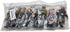 Toysvill Vikings Action Figures - Hiccup, Astrid, Stoick, Gobber, Snotlout, Fishlegs, Tuffnut & Ruffnut (Set of 8)