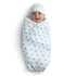 Delta Children 100% Cotton Muslin Baby Receiving Blankets 47x47 Inches, Pack of 2 Blue Botanicals