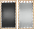 SiinvdaBZX 2 Pcs Satin Mini Crib Sheets, Silky Soft 38 x 24In, Great for Baby Hair (Light Grey & Black)