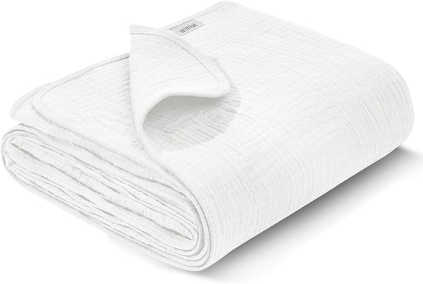 Muslin Swaddle Blankets, Swaddle Blanket for Baby Girls and Boys, Baby Receiving