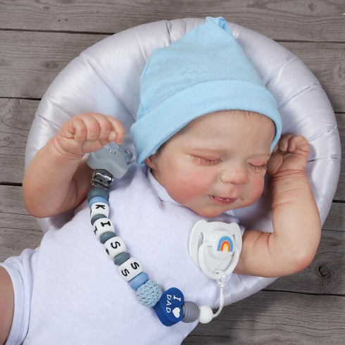 18 Inch 3+ CHAREX Realistic Reborn Baby Dolls Boy - Newborn Sleeping Baby Dolls, Lifelike Reborn Baby Dolls