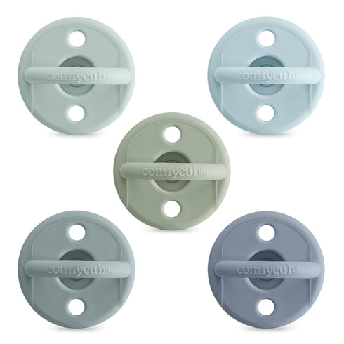 Pack 5 Baby Wrap Carrier and Pacifiers, of Bundled by Comfy Cubs