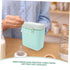 Portable Formula Container Capacity Travel Dispenser with Multi Compartment Design Lightweight Cork Material for Milk