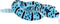 Wild Republic Snakes Eco Blue Rock Rattle, Stuffed Animal, 54 Inches, Plush