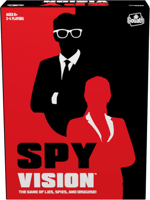 Goliath Spy Vision - Arrest The Spies Using Spy Revealing Glasses, Strategy Board Game for Ages 8 and Up