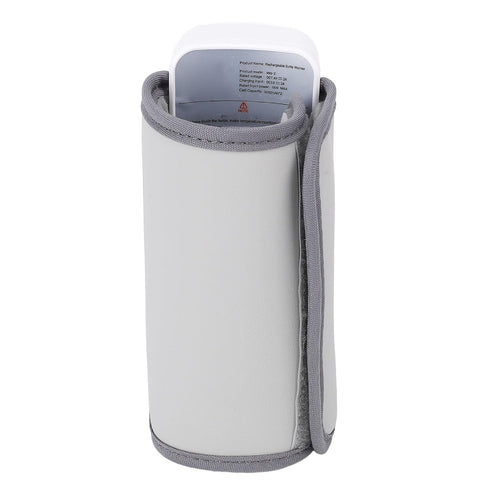 LAISANIM 3000mAh Portable Bottle Warmer - USB Rechargeable with Dual Batteries, Smart Temperature Control