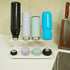 Countertop 12.4 7.09 inch Counter Kitchen Bottle Drying Rack with Drain Tray, x Organizer, for Insulated Water, Baby