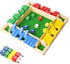 Elanbells Shut The Box Dice Game 12 Inch Upgraded 2-4 Player Wooden Dice