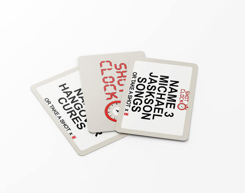 LewisRenee Shot Clock - Black Owned Drinking Card Games for Adults Urban Trivia Game - Great Drinking Games for Adults