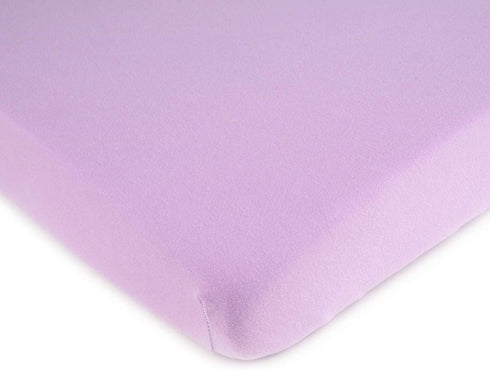 SHEETWORLD.COM SheetWorld 100% Cotton Jersey Fitted Crib Toddler Sheet 28 x 52, Solid