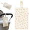 Dovbuqu Diaper and Wipes Pouch, Wipe and Diaper Pouch, Travel Wipe Holder for