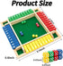 Nicecho Shut The Box Dice Game, 2-4 Player Family Wooden Board Game for Adults and Kids