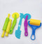 AOIRFUQ Clay and Dough Tools, Six Piece Set for Ages 3 & Up