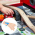 2Pcs Totority Wooden Train Tracks Track Intersections Switch Accessories Compatible with Major Brands Educational Toy