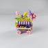 Sacblirr Set Romantic Flowers Food Stand Selling Cart Building Toy Block City Street View Collection Home House