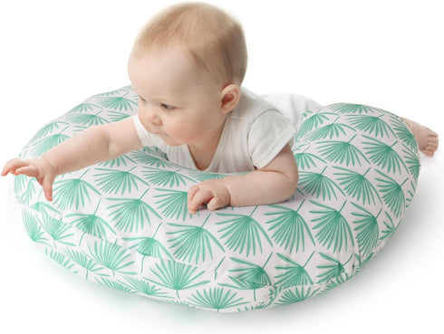 Tummy The Peanutshell Nursing Pillow & Cover - Soft Newborn Nursing Baby Girl or Boy Pillow Covers, Supportive