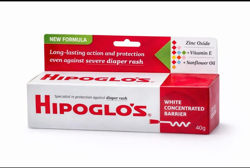 Generic Hipoglos 40g Baby Diaper Rash Cream and Dry Skin Protectant