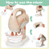 Set 3+ Kitchen Appliances Toy for Kids Kitchen Pretend Play Toy Play Kitchen with Coffee Maker Blender Espresso Machine