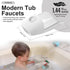 Bath Helper - Bath Tub Faucet Extender, Guides Water Directly from Faucet to Baby Bath Tub Without Splashing (Clear