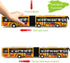 City Bus Toy for Kids, Die Cast Alloy Pull Back Vehicles, Electric Bus with Sounds and Lights Educational Gift