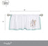 EVERYDAY KIDS Precious Moments Noah’s Ark Window Valance, Toddler Décor with Giraffes, Tigers, Elephants - 60x15”