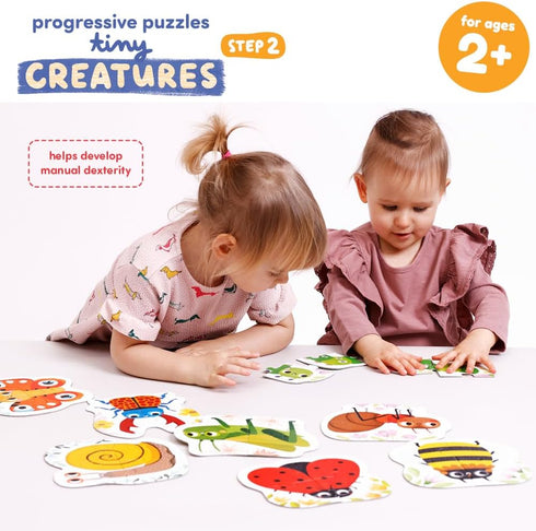 Progressive Puzzles Tiny Creatures 2+ Toddler Puzzle