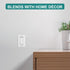 CLYMENE Light Switch Cover Guard, Child Proof Wall Switch Cover for Rocker Style Lights (Clear, 4 Pack)