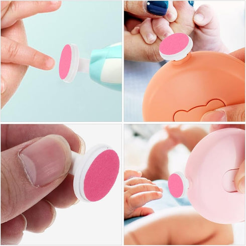 Trimmer ibasenice Nail Grinding Heads Electric Nail File Pads for Boys and Girls Pieces