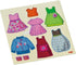 HABA Dress-up Doll Lilli Magnetic Game Box - 54 Magnet Pieces and 4 Backgrounds in a Metal Tin Sturdy
