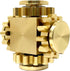 Pure Brass Cube Gears Linkage Fidget Spinner Toys, Ideal Gift for ADHD/ADD/Autism to Relieve Stress & Promote Focus