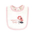 Touched by Nature Unisex Baby Organic Cotton Bibs - Bubblegum Floral, One Size