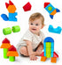 Pairez Toys Magnetic Building Blocks, Large Magnetic Blocks for Kids Ages 1-3,