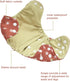 Adjustable Baby Cloth Diaper Cover for Prefolds, Flats, or Fitted Diapers - Reusable & Waterproof