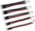SoloGood 10PCS JST-XH Battery Balance Plug Extension Lead - 22AWG Silicone Wire for LiPo Batteries, Each Size 2pcs
